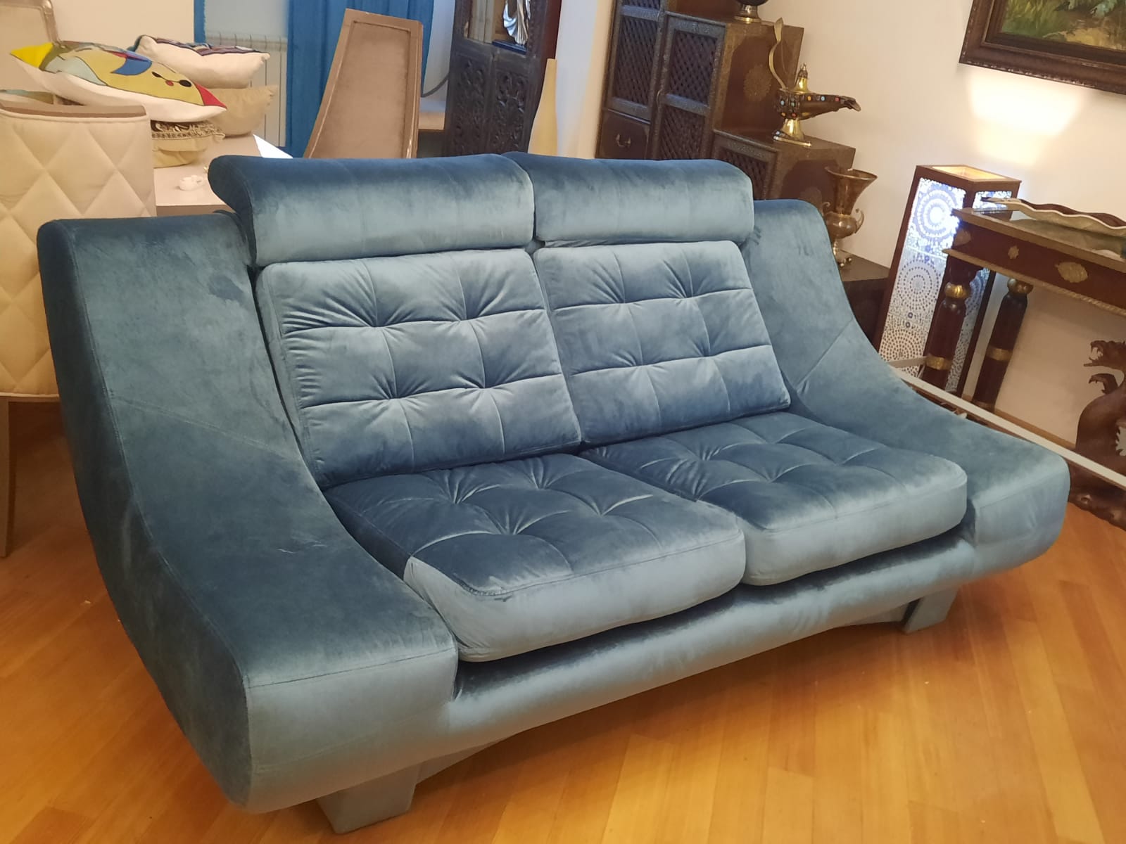 Обивка дивана на дому. Кубинка